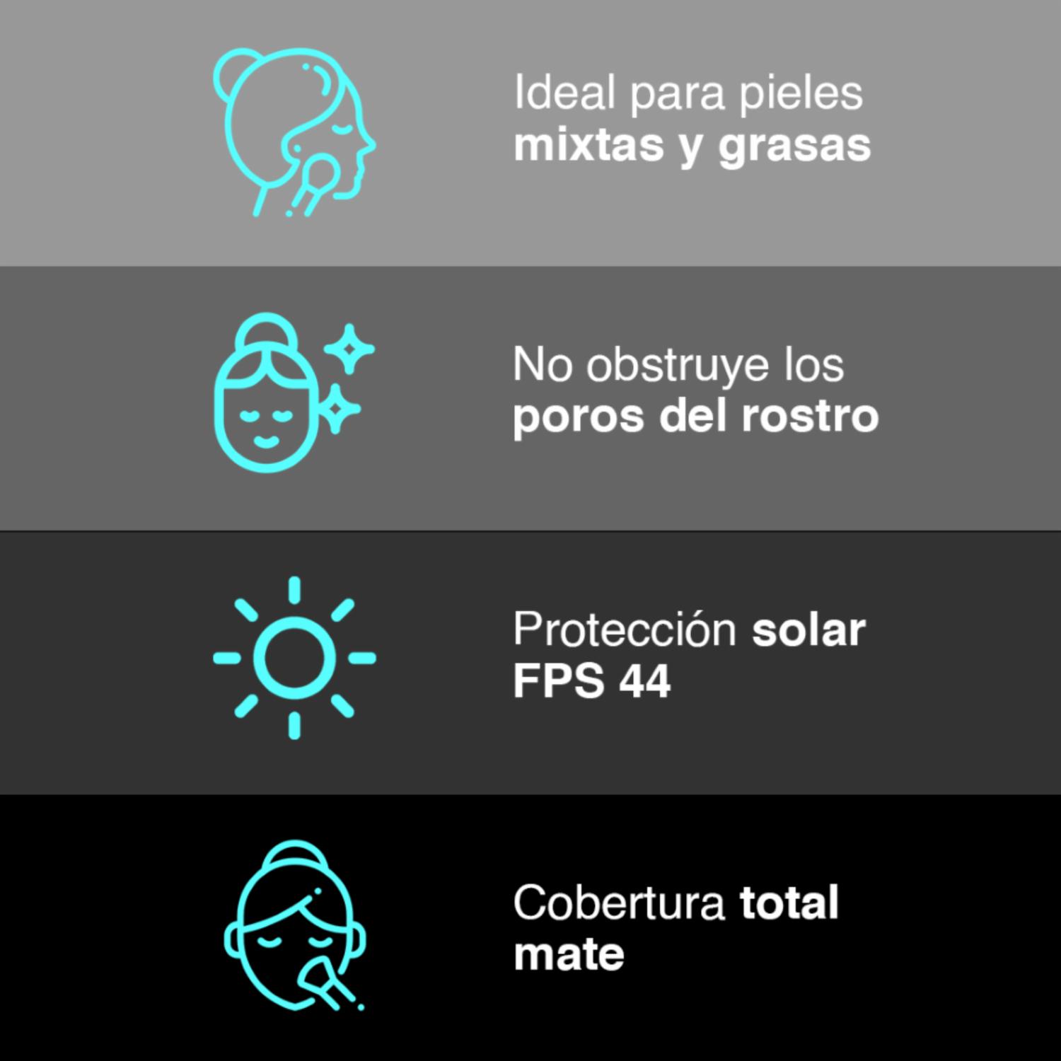 Polvo Compacto Fit Me Ultimate Tono 128 Warm Nude MAYBELLINE NEW YORK 9 G - Imagen 6