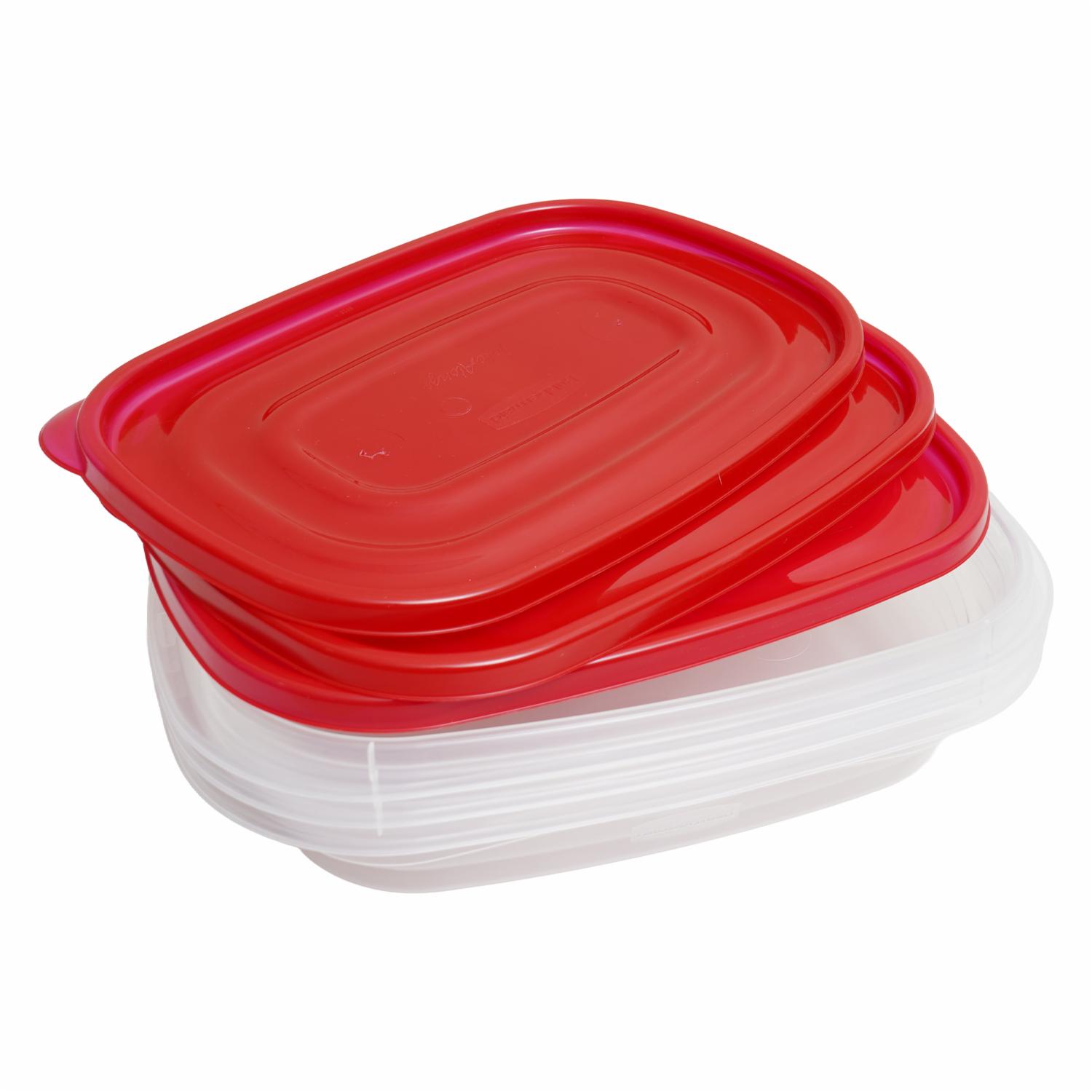 Set Reposteros Rectangulares RUBBERMAID 3 Piezas