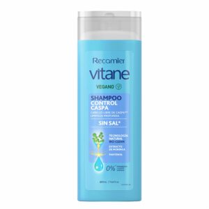Shampoo De Cabello Control Caspa Sin Sal Para Mujer VITANE 400 Ml