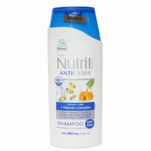 Shampoo De Cabello Anticaspa Romero + Miel + Vitamin Complex NUTRIT 600 Ml