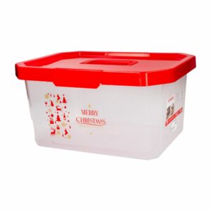 Caja Organizadora Roja Con Manija ESTRA 16 Litros