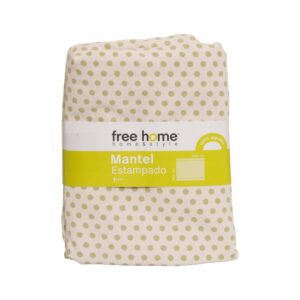 Mantel Estampado Geométrico Ariel FREE HOME 6 Puestos