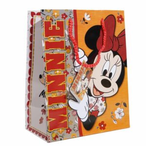 Bolsa De Regalo Diseño Minnie Disney PRIMAVERA Mediano