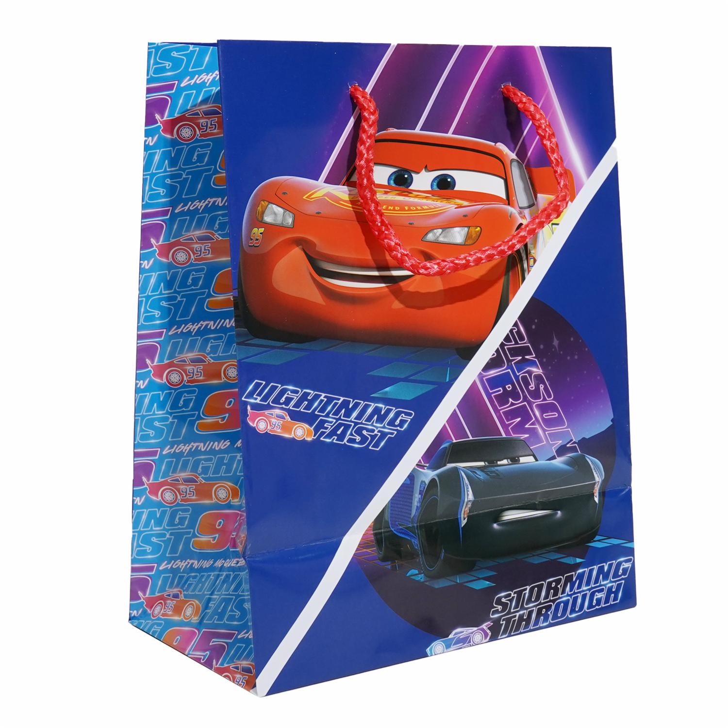 Bolsa De Regalo Diseño Cars Disney PRIMAVERA Mediano - Imagen 2