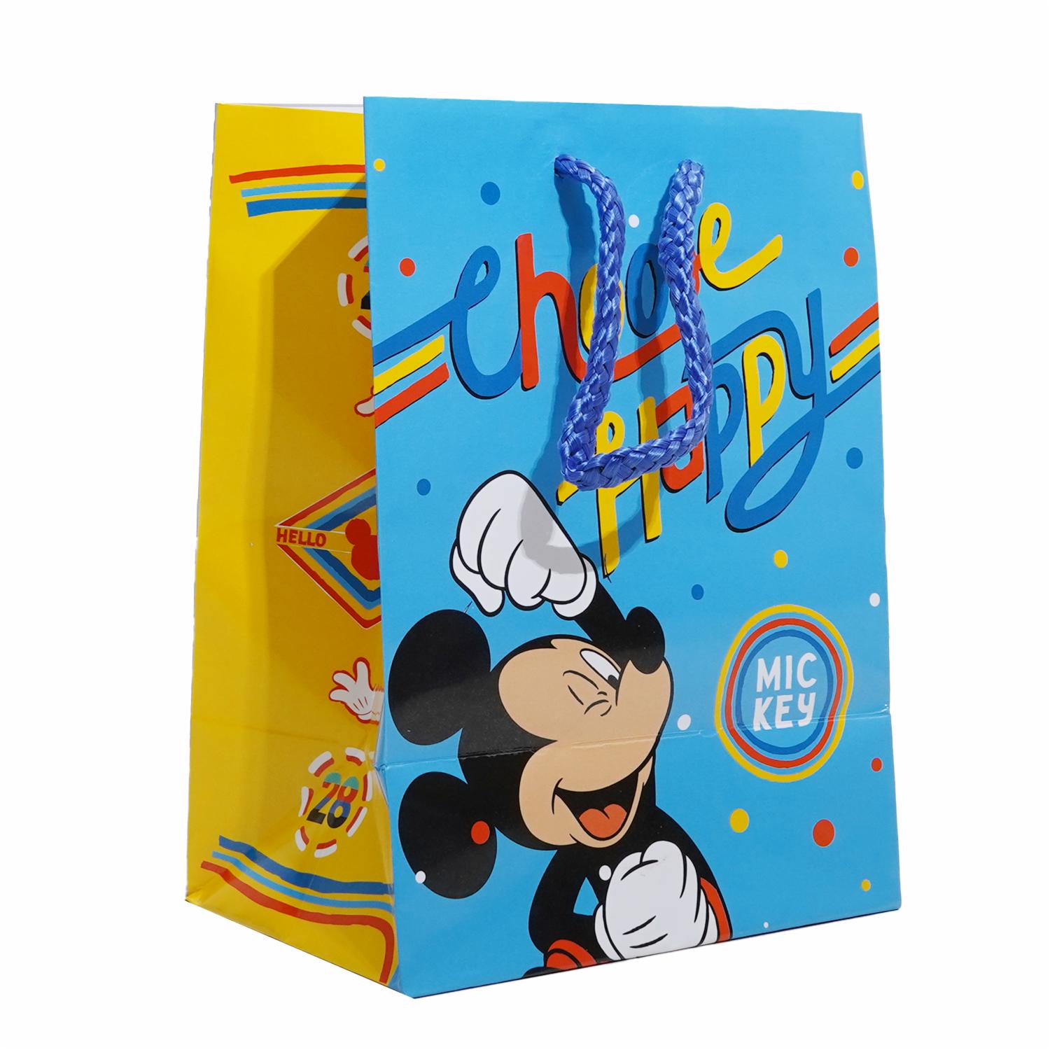 Bolsa De Regalo Diseño Mickey M Disney PRIMAVERA Pequeño - Imagen 2