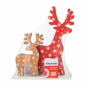 Adorno De Navidad Reno FREE HOME Unidad