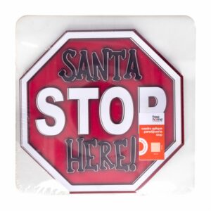 Cuadro Decorativo Santa Stop FREE HOME Unidad