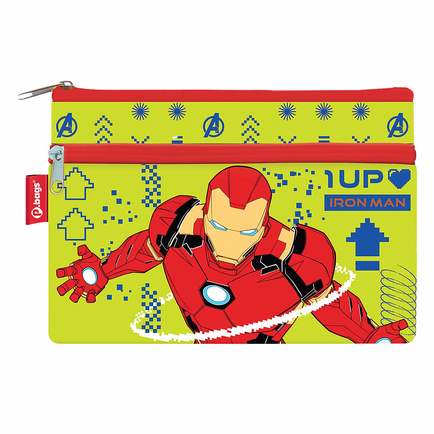 Cartuchera Niño 2 Bolsillos Personajes Surtidos PRIMAVERA 16X23,5X1Cm - Imagen 5