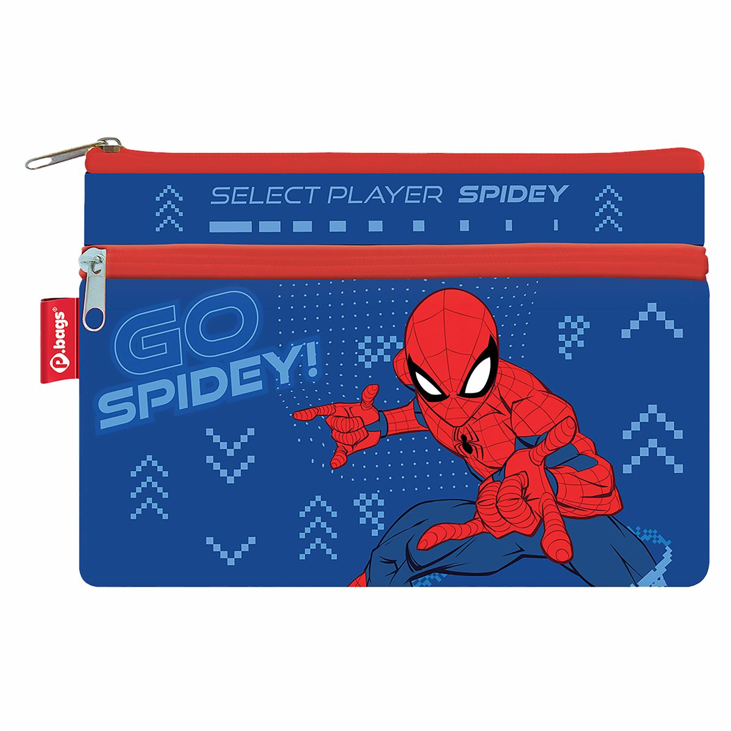 Cartuchera Niño 2 Bolsillos Personajes Surtidos PRIMAVERA 16X23,5X1Cm - Imagen 8