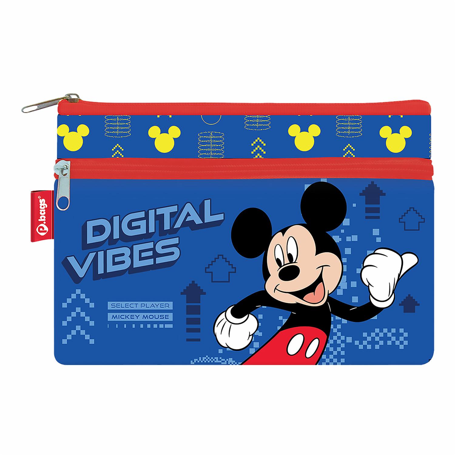 Cartuchera Niño 2 Bolsillos Personajes Surtidos PRIMAVERA 16X23,5X1Cm - Imagen 9