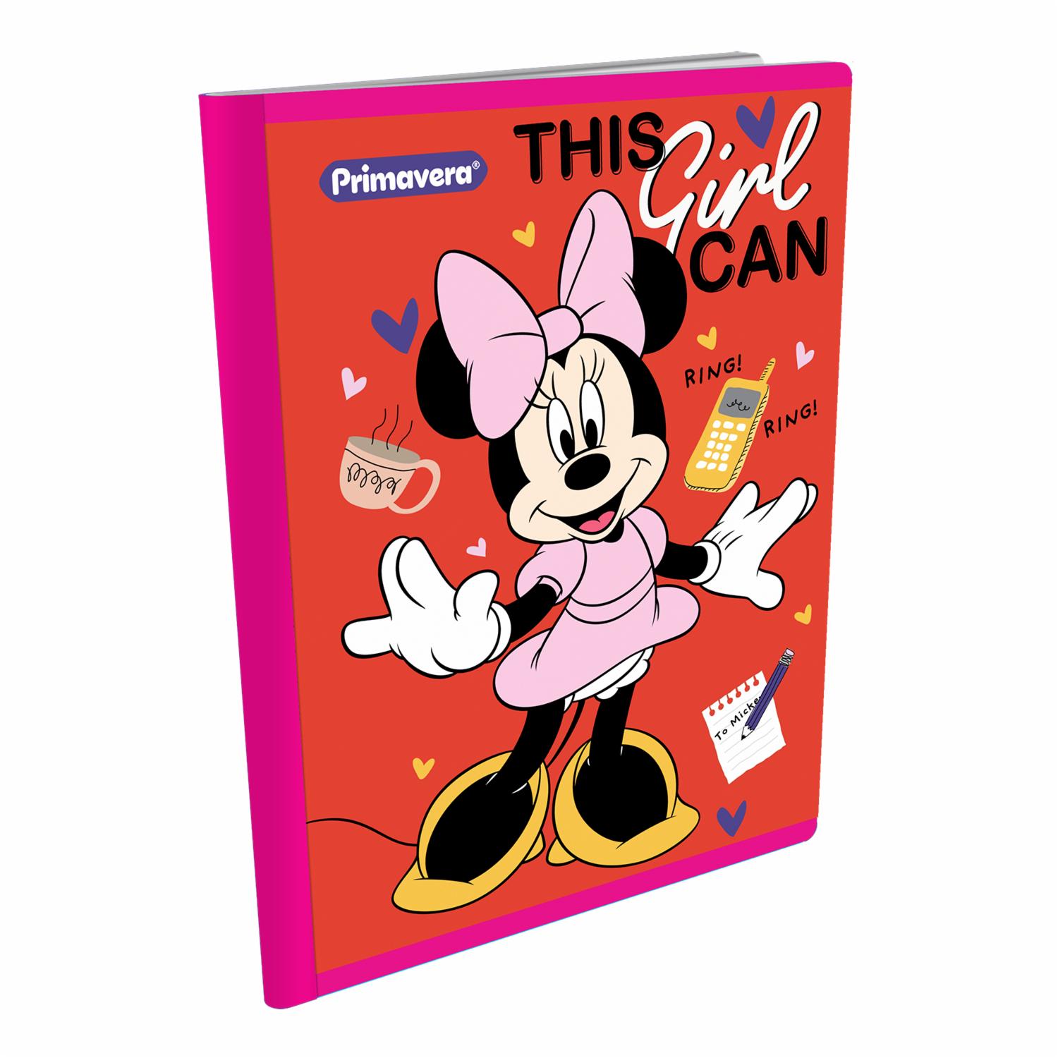 Cuaderno Cosido Cuadros Disney PRIMAVERA 100 Hojas