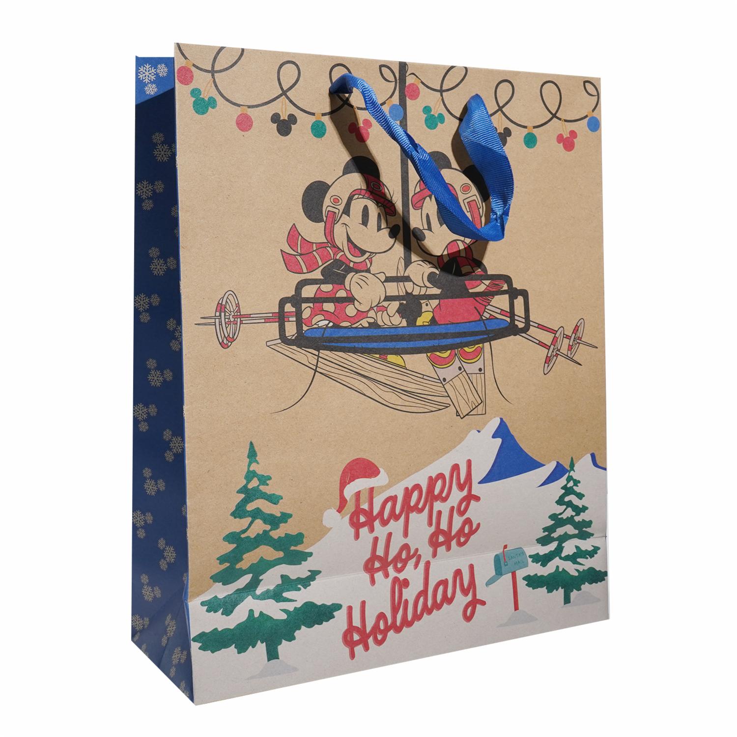 Bolsa De Regalo Navieña Kraft Diseño Disney PRIMAVERA Grande - Imagen 2