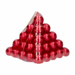 Vela Navideña Bubble Pirámide Roja Pequeña MONICANDLES Unidad