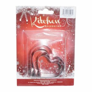 Cortador Con Forma De Corazón DEH KITCHEN ACCESORIOS 13 x 18 Cm