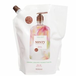 Jabón Líquido Humectante Flor De Plumería MISTY 900 ML
