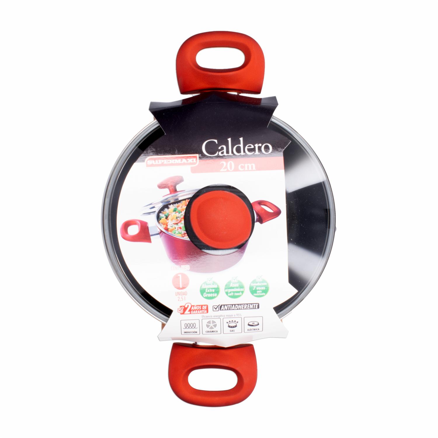 Olla Caldero Para Inducción SUPERMAXI 20 Cm - Imagen 3