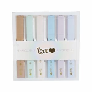 Marcadores Cuadrados Love ESTILO Unidad