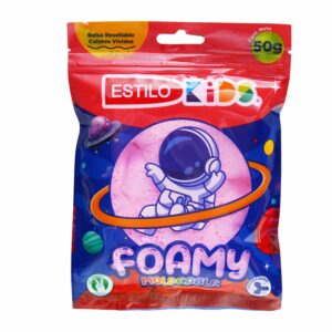 Foamy Moldeable Kids Rosado ESTILO 50 G