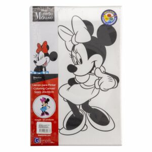 Lienzo Pre Impreso Para Pintar Minnie Mouse DISNEY 20 X 30 Cm
