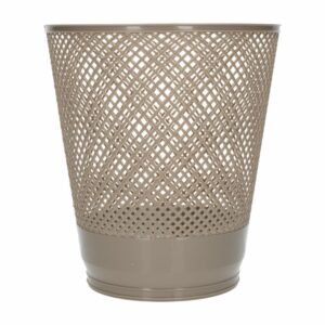 Papelero Rombo Taupe PLAPASA Redondo