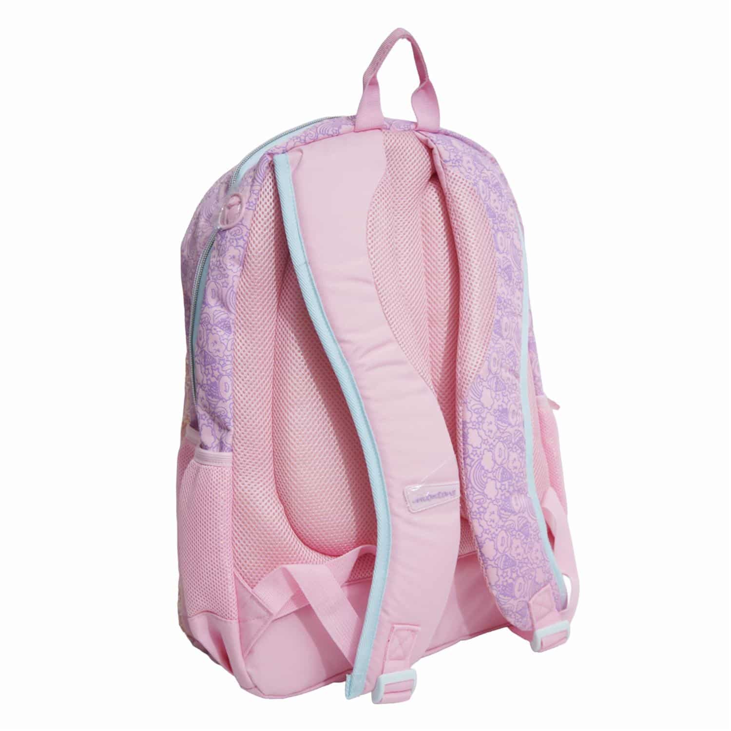 Mochila Escolar Diseño Unicornio Rosado MOZIONI 34,5 X 44 X 20 Cm - Imagen 2