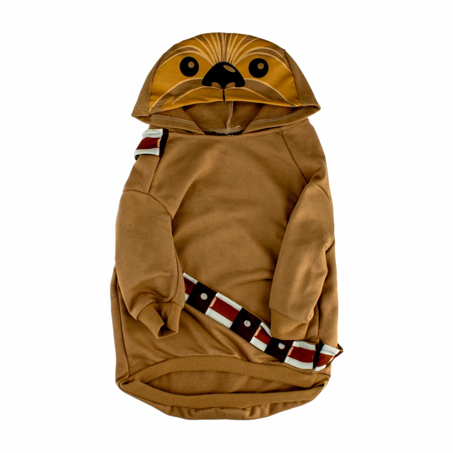 Hoodie Para Mascota Diseño Star Wars Color Café DISNEY Talla Extra Grande