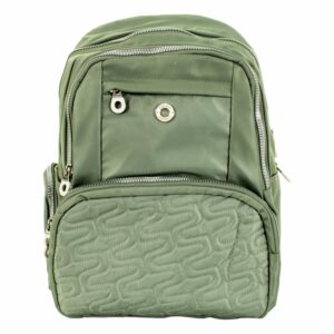 Mochila Porta Laptop Verde Olive MOZIONI 41X29X13 Cm