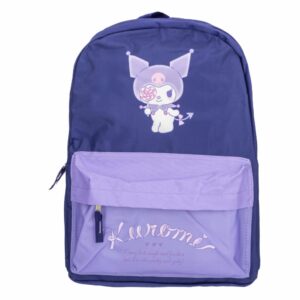 Mochila Escolar Diseño Kuromi MOZIONI 40X28X12 Cm