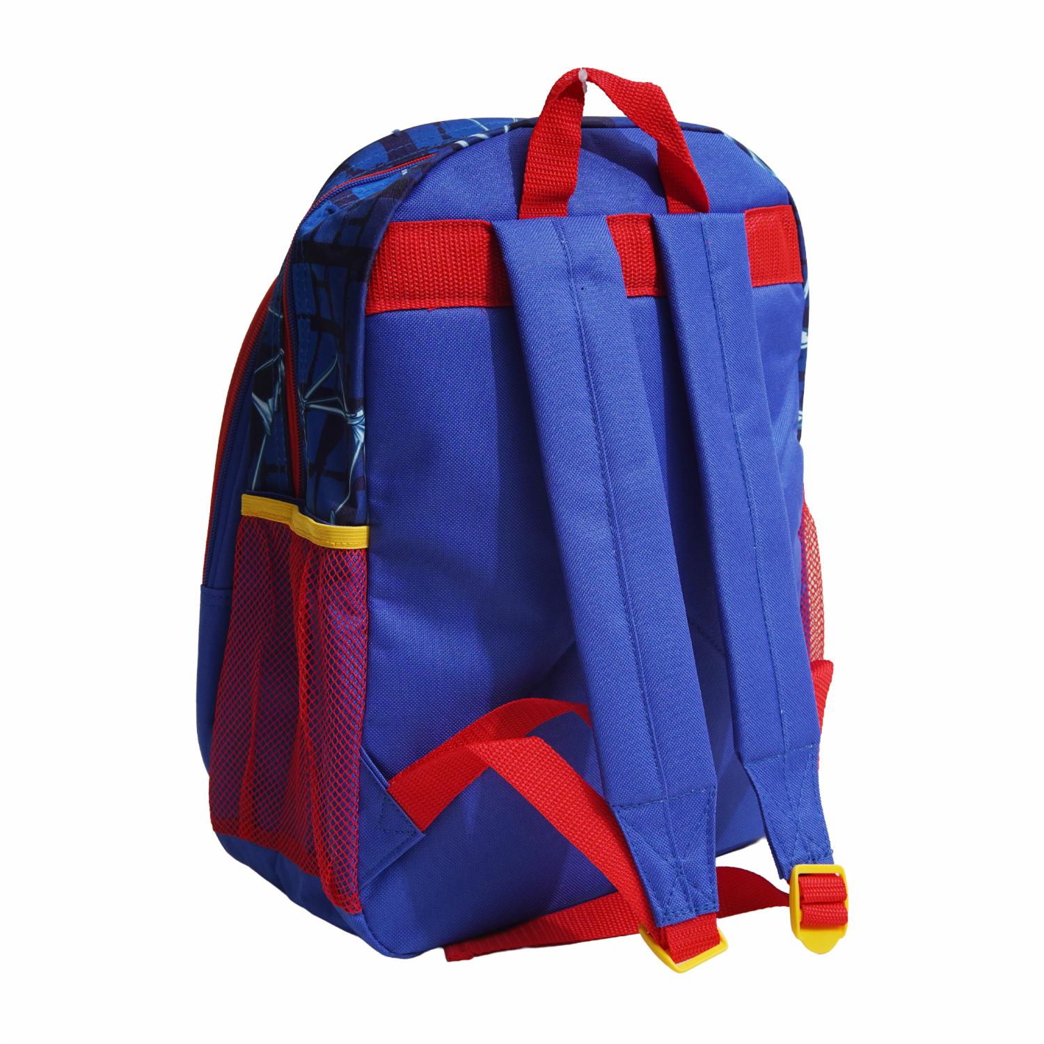 Mochila Escolar Spiderman Diseño Zzip VASARI 40 X 28 X 12 Cm