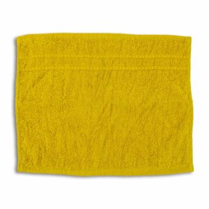 Toalla De Cara Diseño Albizu Amarillo CASAMIGA 30 X 25 Cm