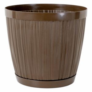 Macetero Con Base Mad Red Click Café CASA PICA 11 Litros