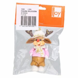 Figura Navideña Colección Renos ARTENOVEDADES 7X6 CM