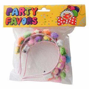 Diadema De Flores Con Luz PARTY FAVORS X 3 Uds