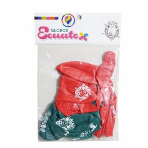 Globos Impreso Navidad GLOBOS Y FIESTAS X 12 Uds