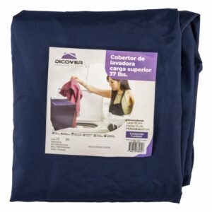 Cobertor De Lavadora Carga Superior Azul 37 Libras DICOVER 92 X 72 X 67 Cm