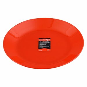 Plato Tendido Redondo Rojo CASAMIGA 20 CM