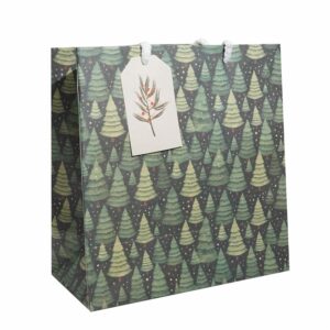 Bolsa De Regalo Navideña Árboles RECOPAPEL Pequeño