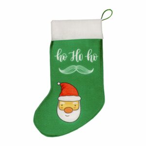 Bota Navidad Fieltro Hohoho Noel KIKEMAR 47 X 67 X 43 Cm