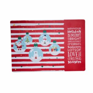 Individual Plástico Caramelo Bombillos KIKEMAR 47 X 32 Cm