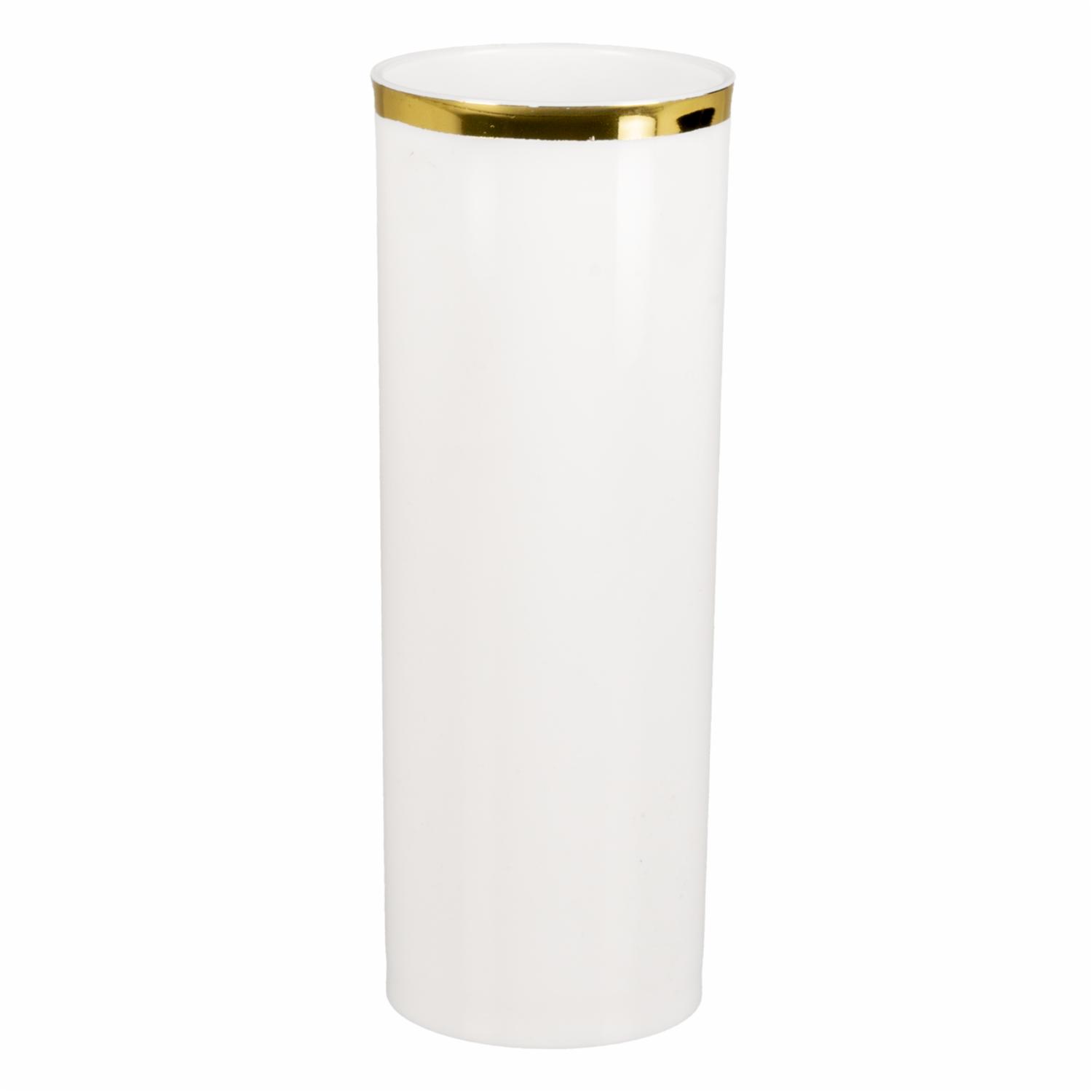 Vaso Plástico Epic Golden Blanco NEOPLAS 330 Ml