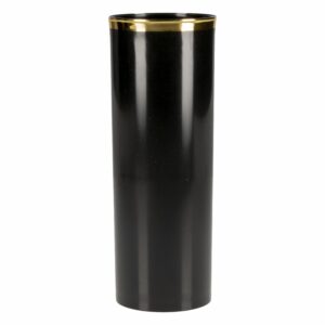 Vaso Plástico Epic Golden Negro NEOPLAS 330 Ml