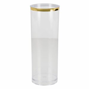 Vaso Plástico Epic Golden Transparente NEOPLAS 330 Ml