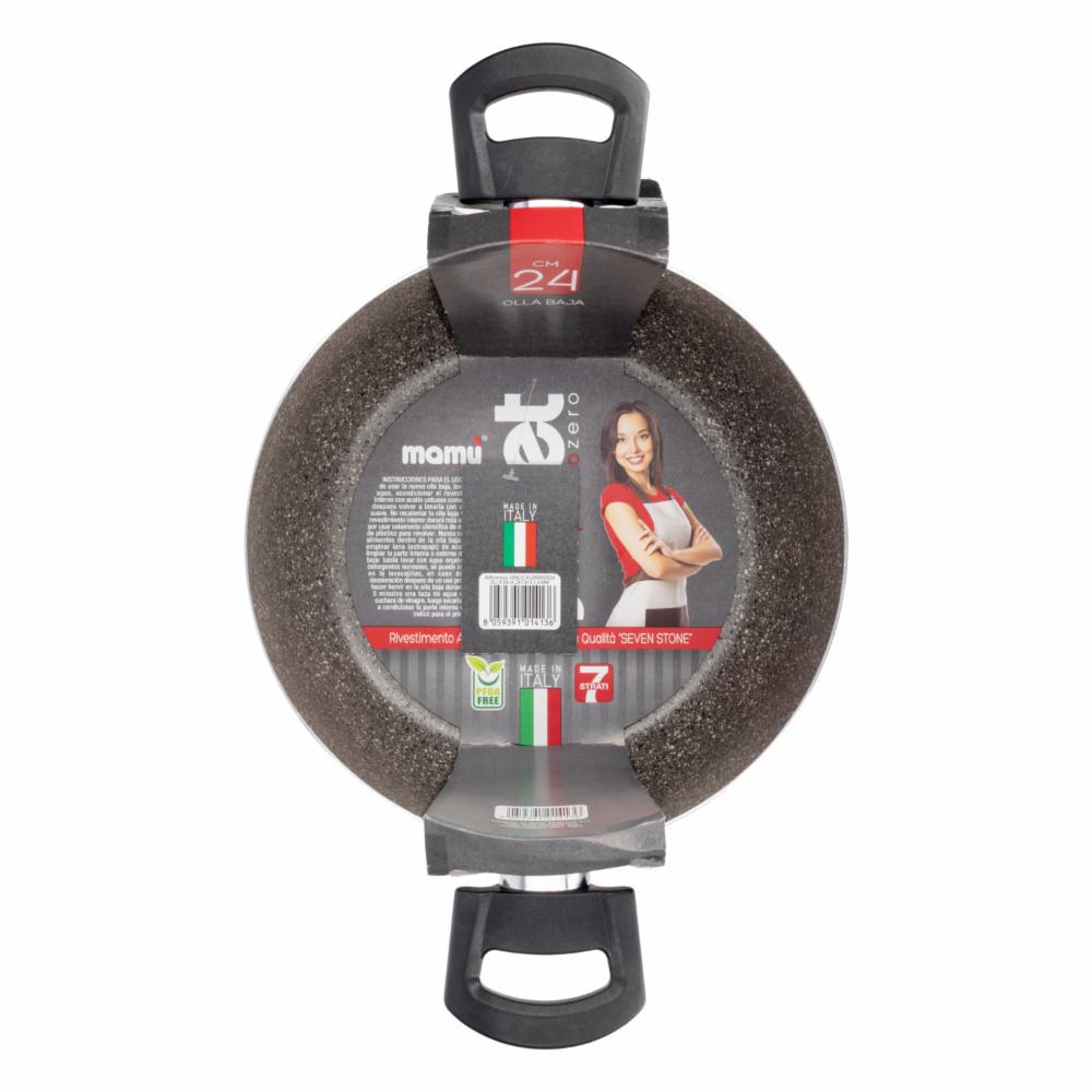 Olla Baja Antiadherente Janet 2.0 MAMÙ 24 Cm - Imagen 4