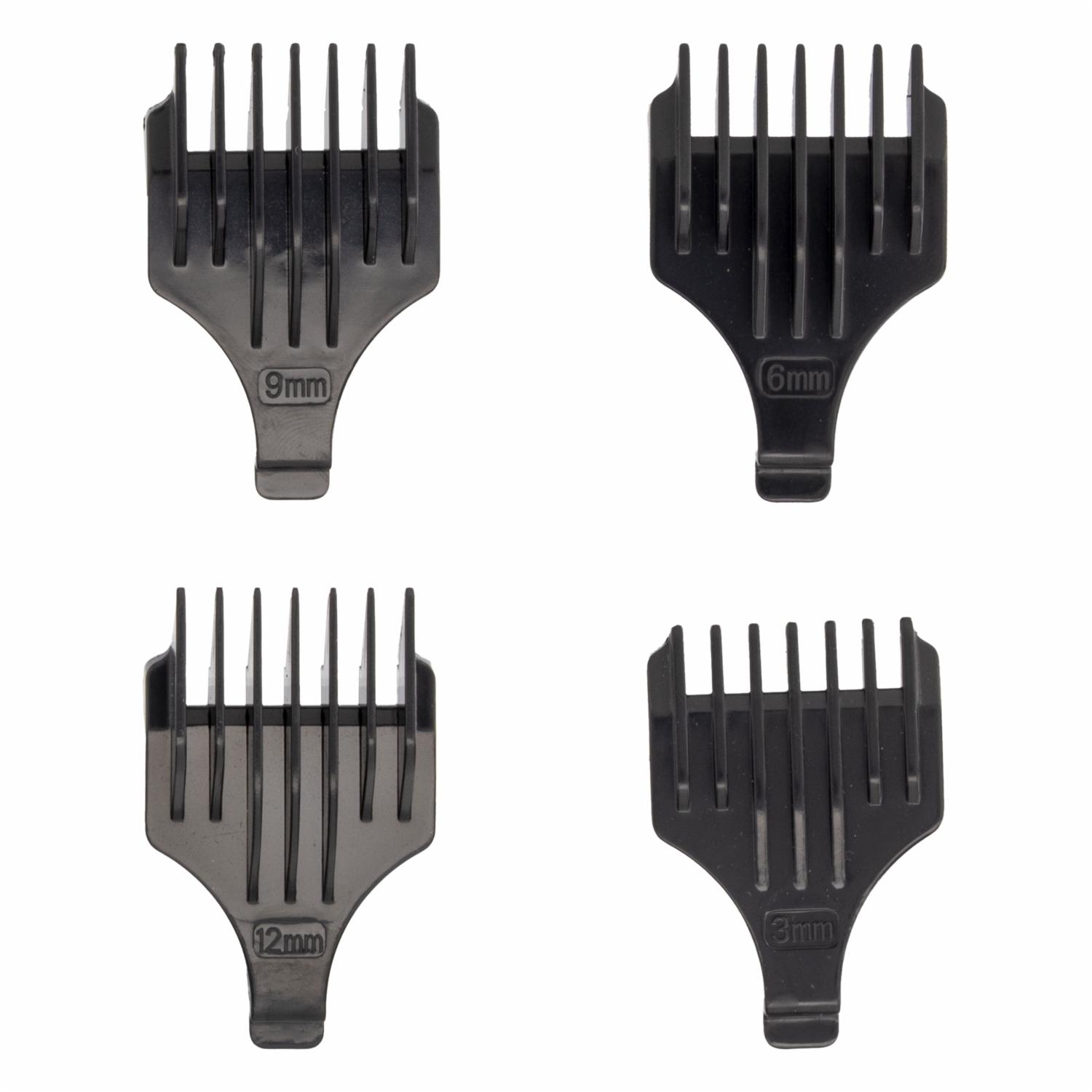 Recortador De Cabello Inalámbrico Con Peines De 4 Alturas PERRY ELLIS 9 Piezas - Imagen 3