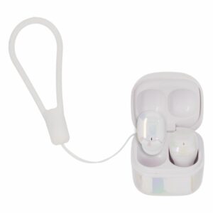 Audífonos Mini Earbuds Con Estuche De Carga Blanco COBY