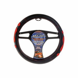Cubre De Volante Ultra Grip Ng/rojo MAJIC Unidad