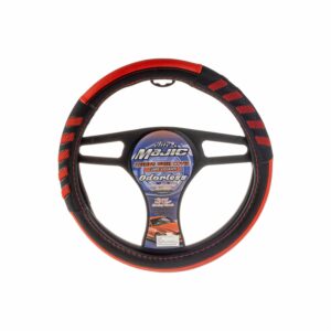 Cubre De Volante Negro-rojo MAJIC Unidad