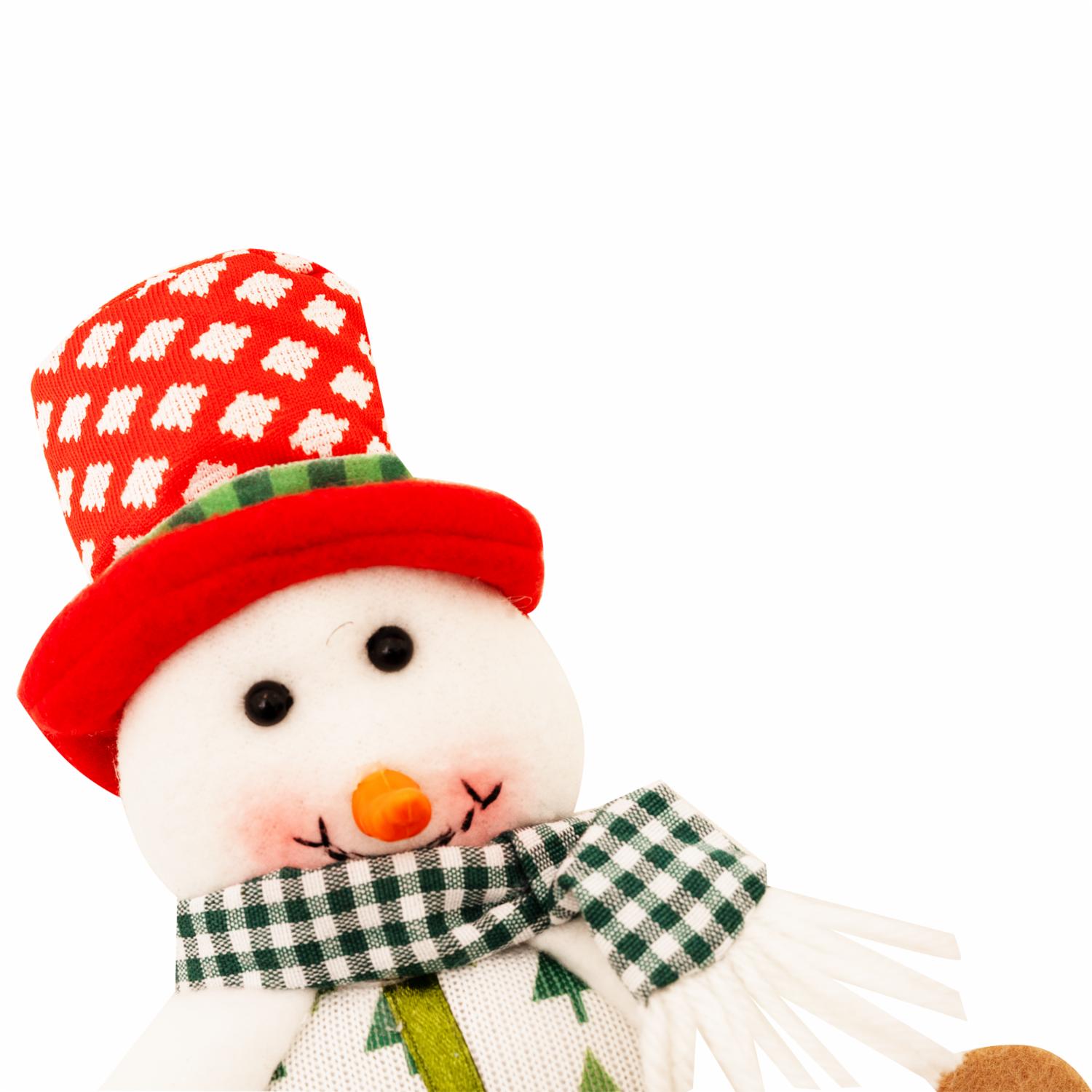 Colgante De Hombre De Nieve Sentado Merry & Bright JOY 12,5 Cm - Imagen 2