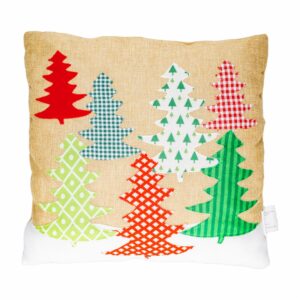 Cojín Arbolitos Merry & Bright JOY 36 X 36 Cm