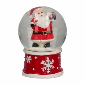 Adorno Navideño Globo De Nieve Santa JOY Unidad